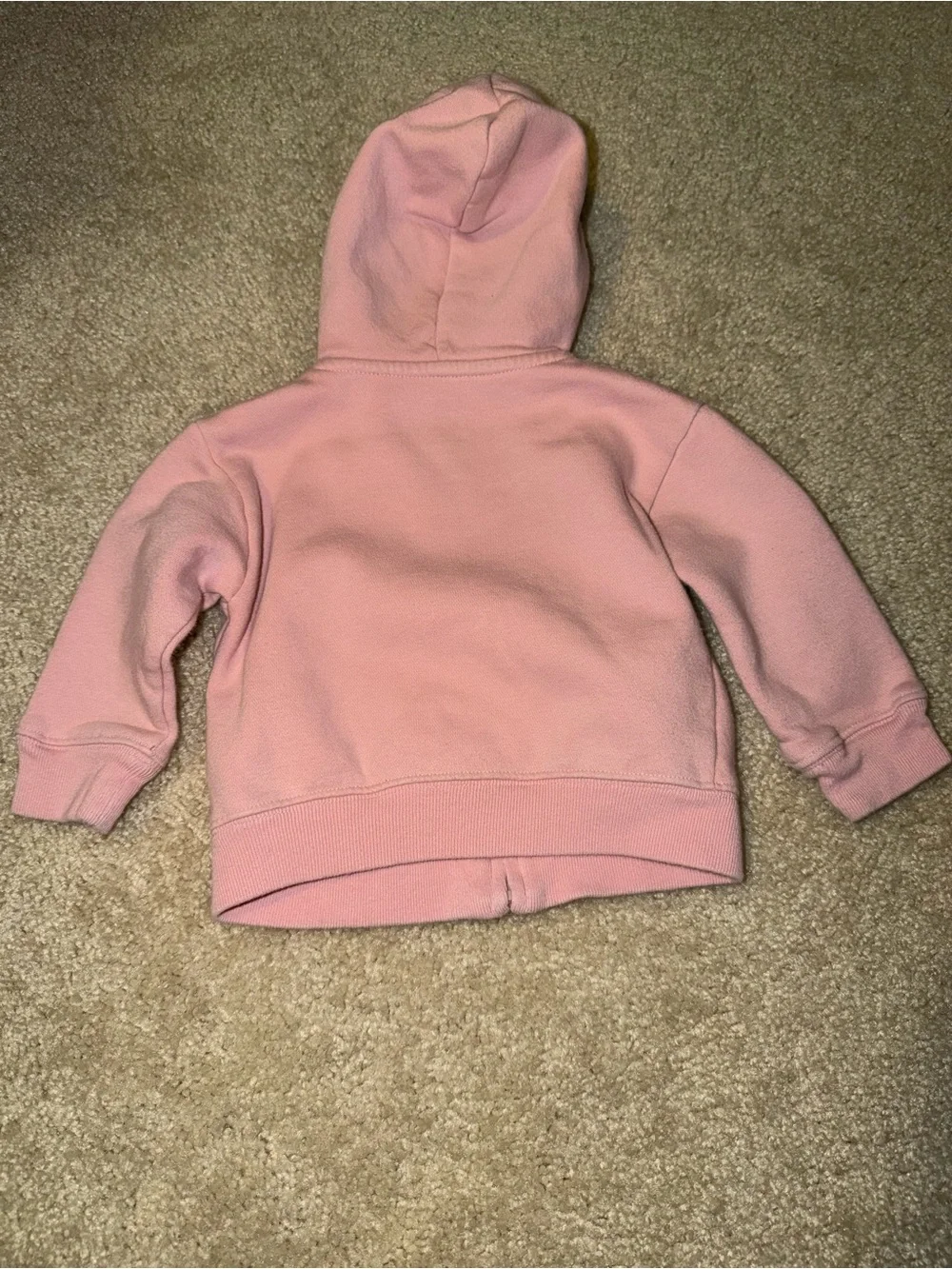 GAP Light Pink Hooded Zip Sweatshirt